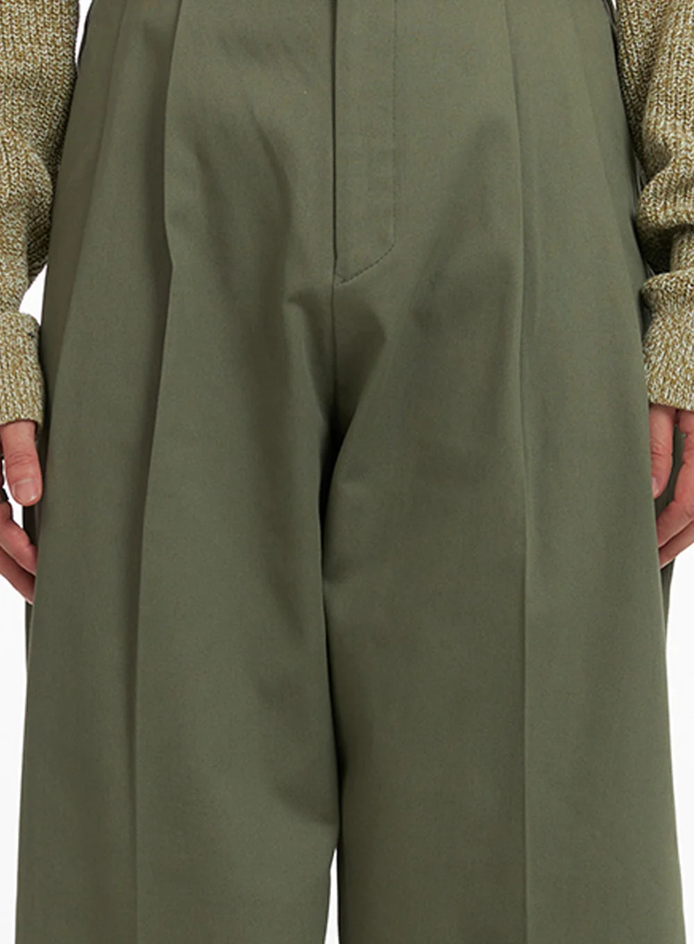 Men's Wide Fit Cotton Trousers IA401 - Image 4