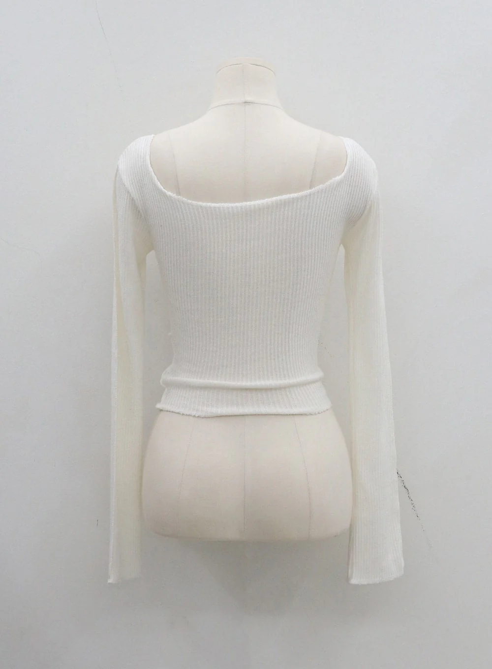 Off-Shoulder Mesh Cropped Top CD20 - Image 15