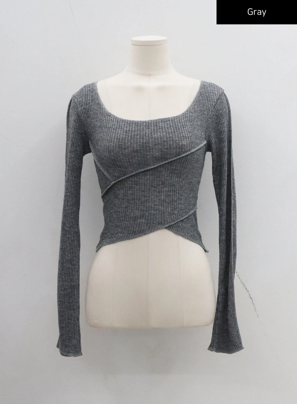 Off-Shoulder Mesh Cropped Top CD20 - Image 16