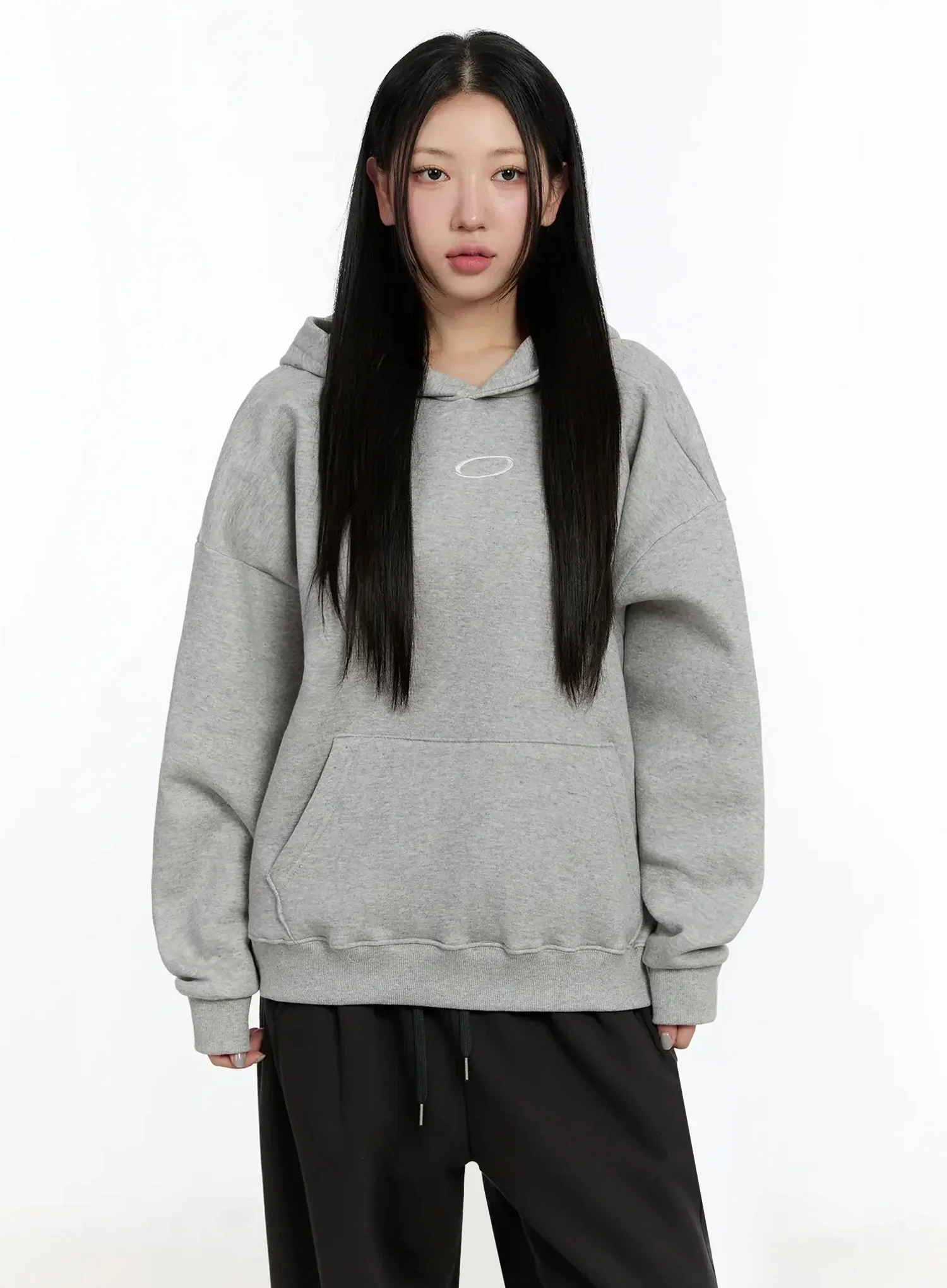 Oval Graphic Oversized Hoodie IM509 - Image 13