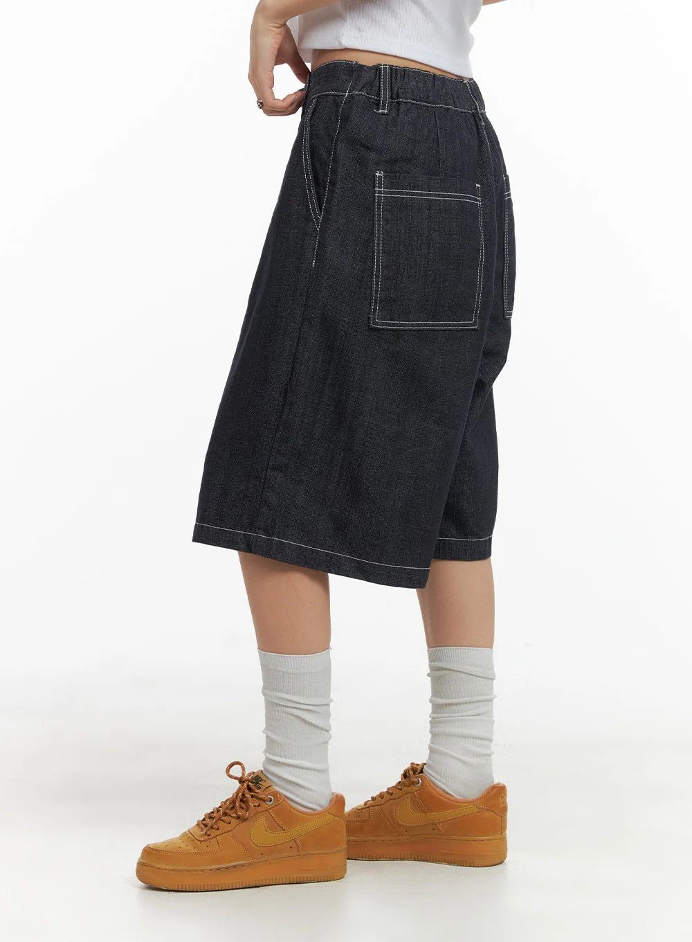 Recycled Solid Jorts (Unisex) CM425 - Image 4