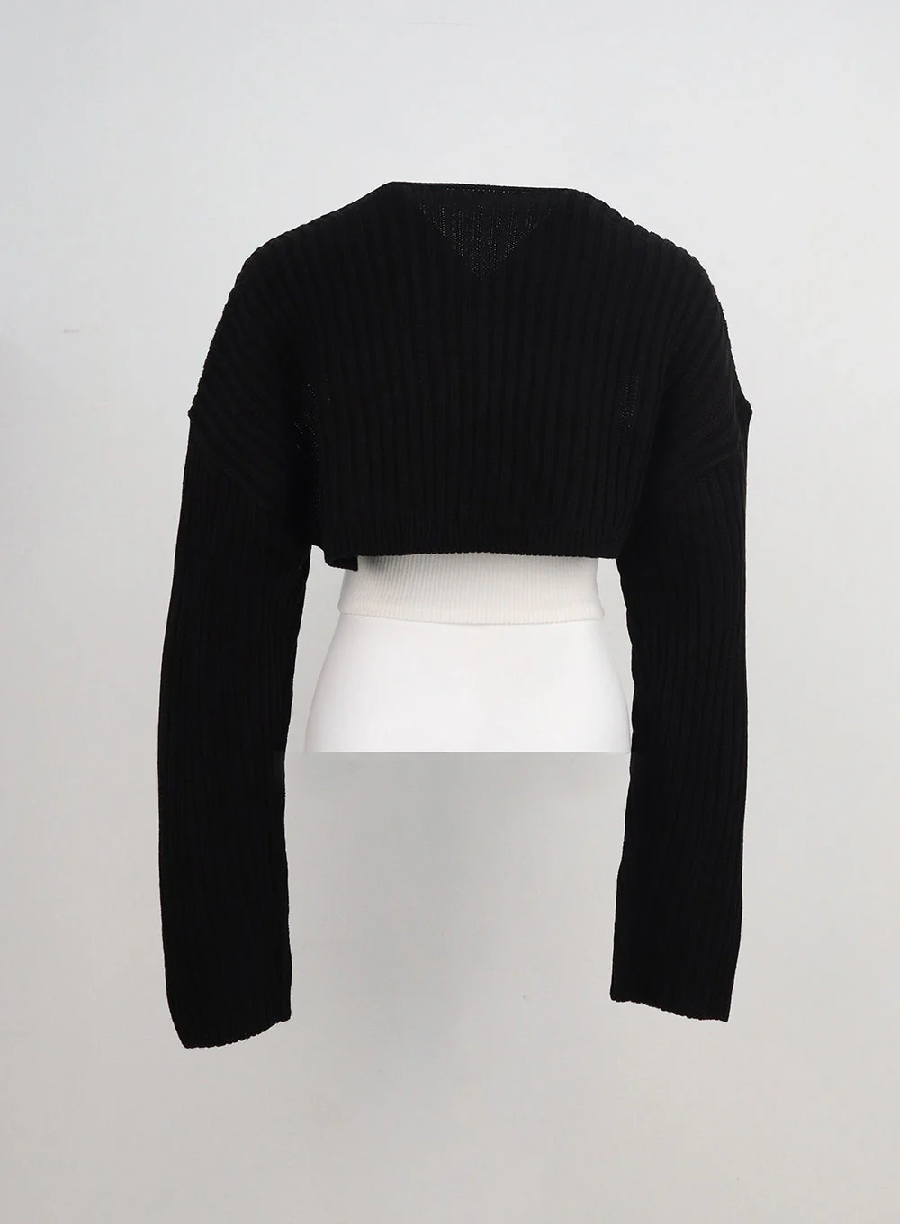 Ribbed Bolero Shrug BA09 - Image 17
