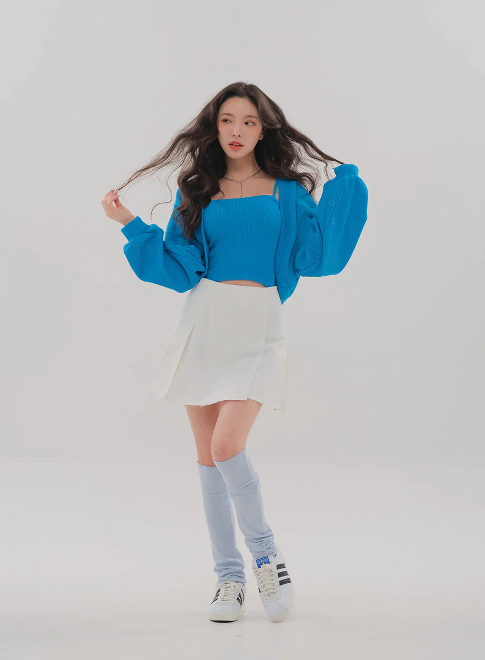 Ribbed Knee Socks BM19 - Image 11