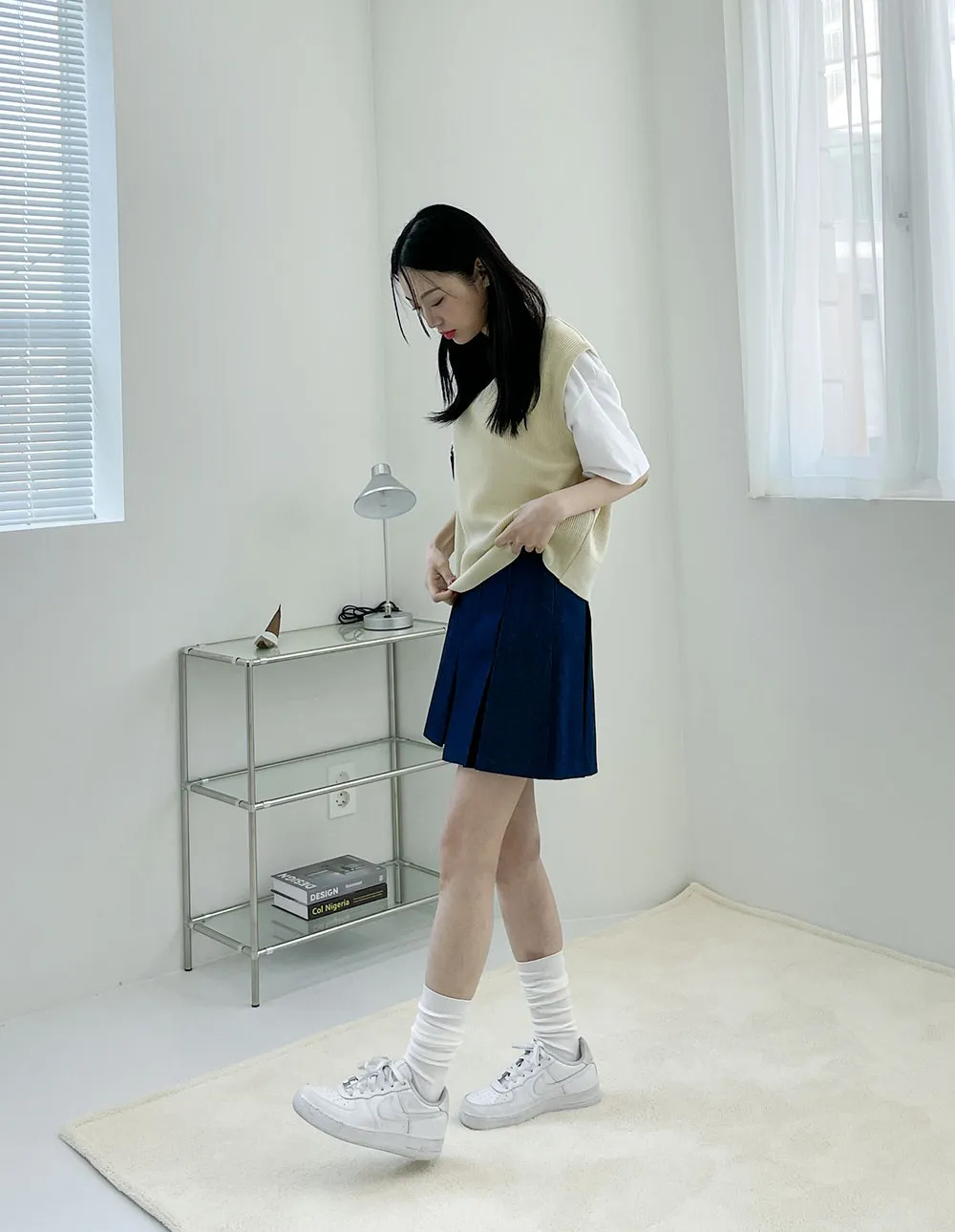 Ribbed Knee Socks MM1 - Image 3