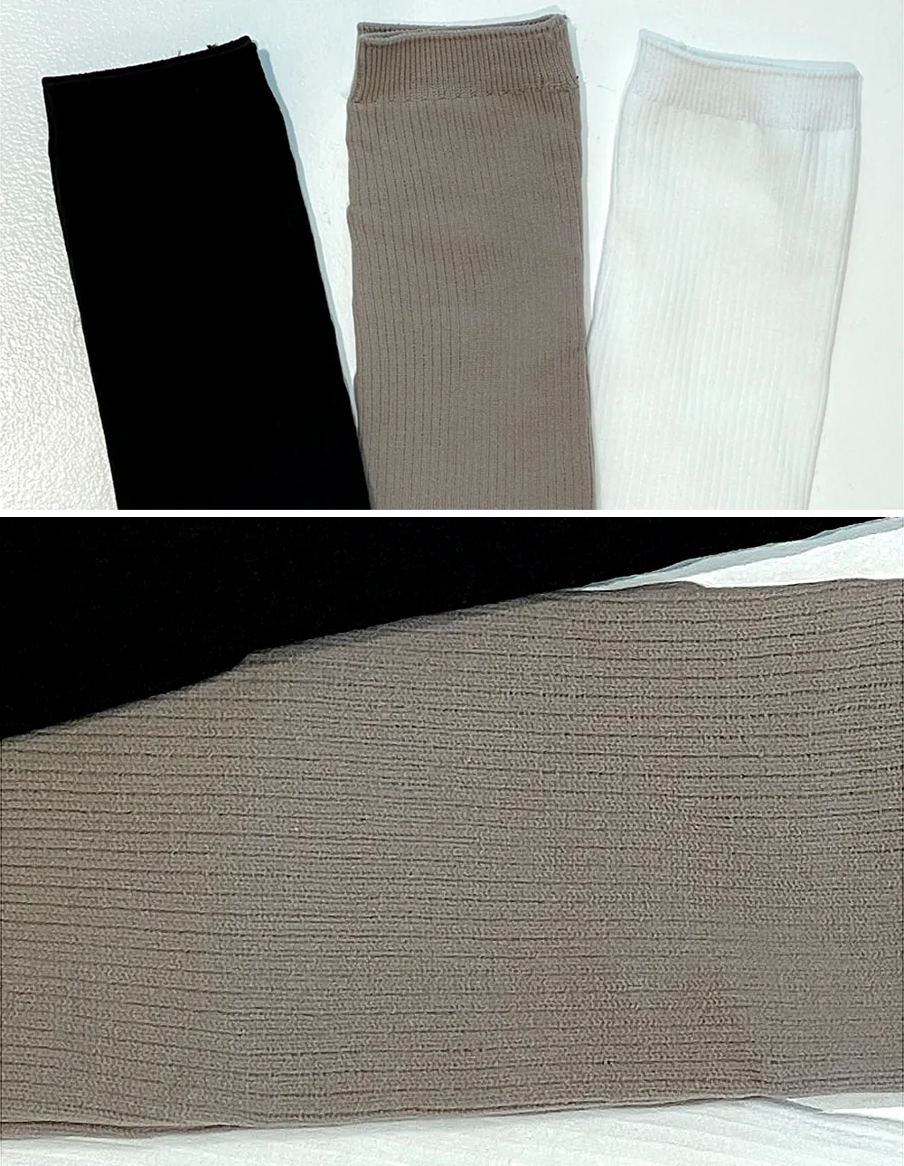 Ribbed Knee Socks MM1 - Image 6