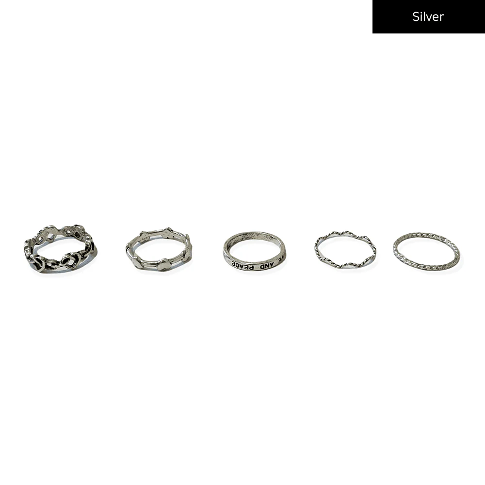 Rings with 5 set F3 - Image 4