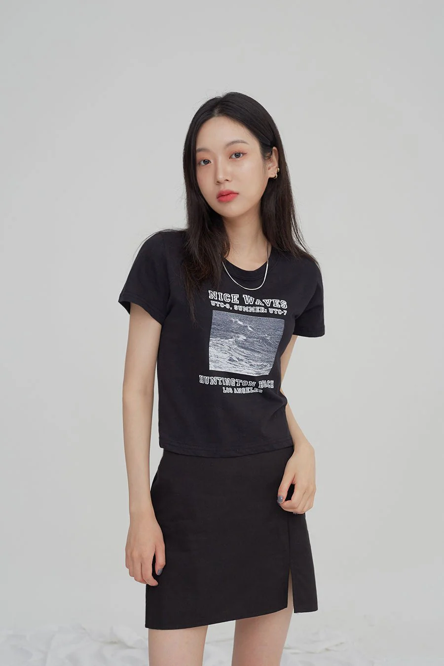 Silver Chain Necklace CM6 - Image 3