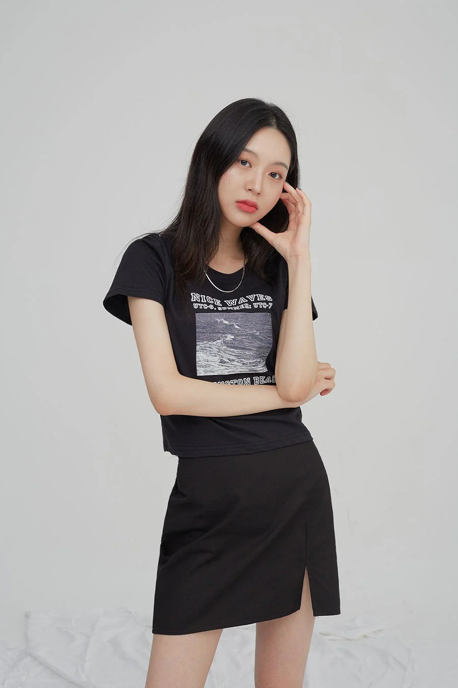 Silver Chain Necklace CM6 - Image 5