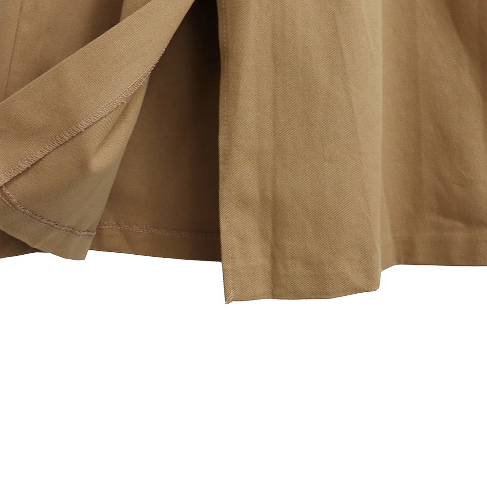 Simple High Waist Button Cargo Long Skirt CO05 - Image 19