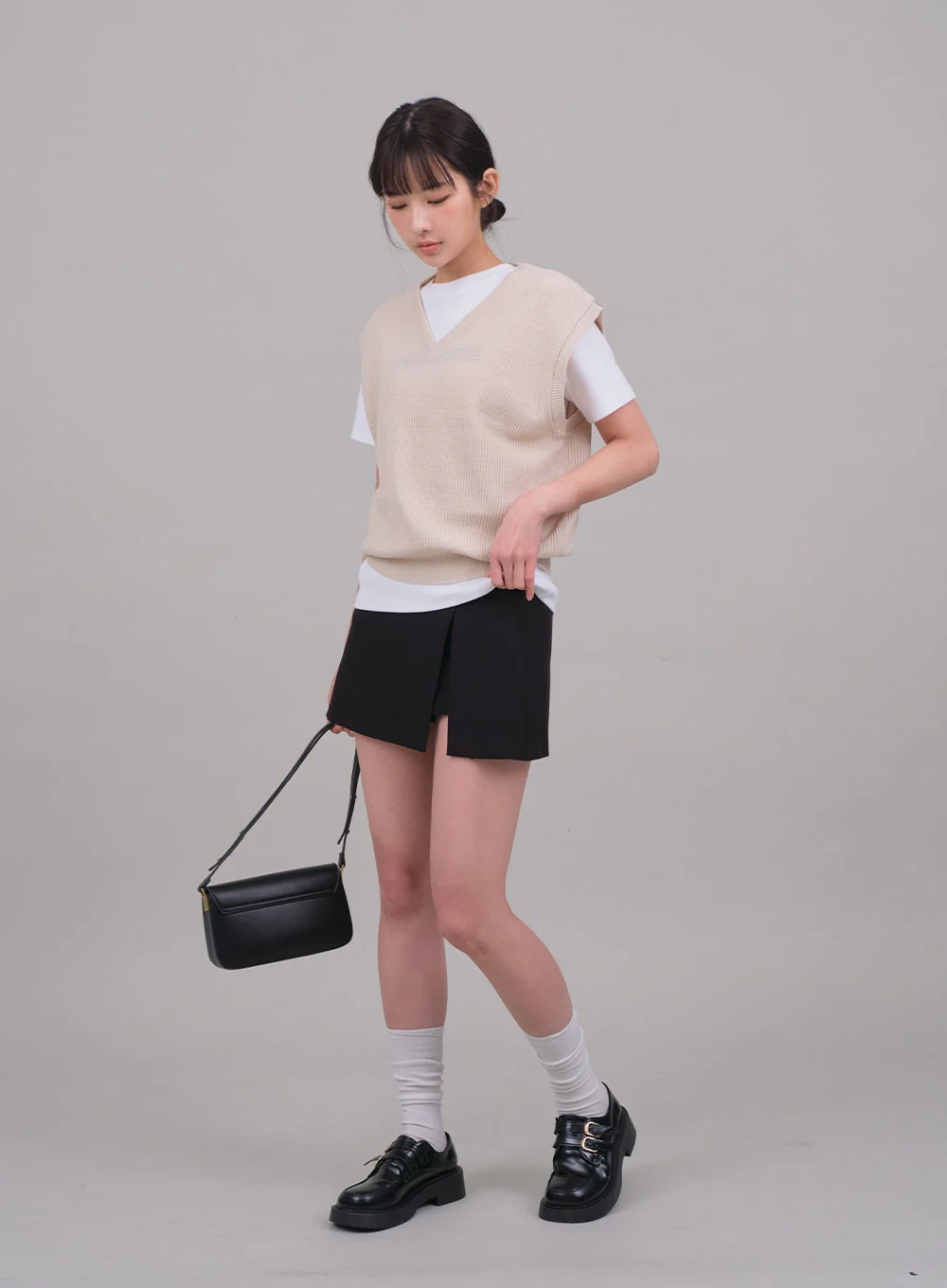 Skirt with Front Slit C2701 - Image 9