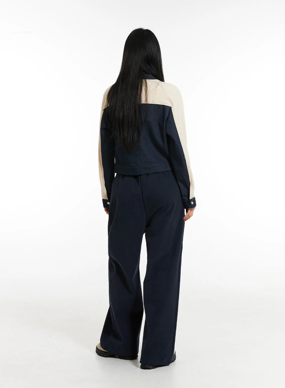 Slim Fit Color Block Jacket IN308 - Image 7