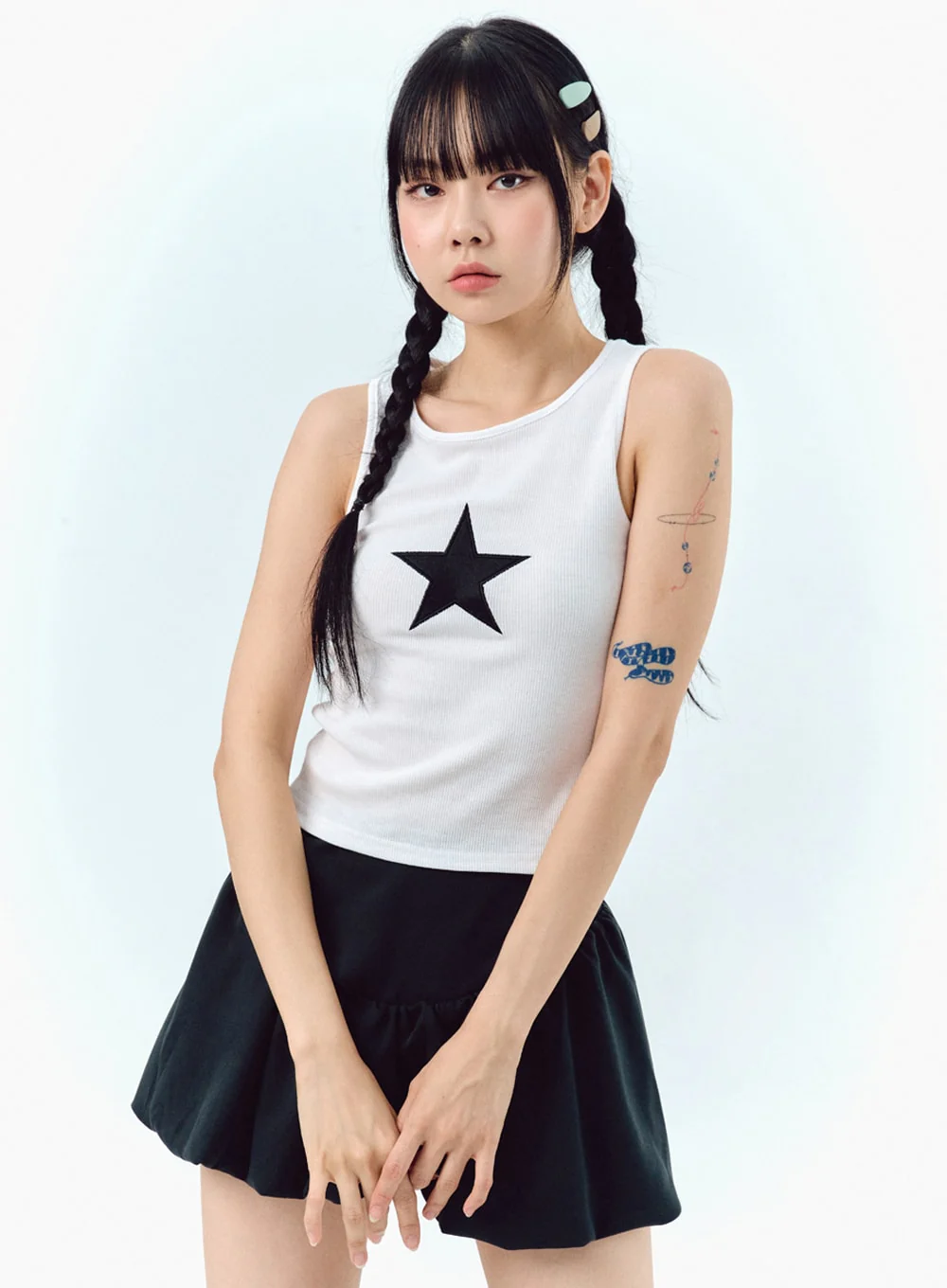 Star Graphic Tank Top IL328 - Image 5