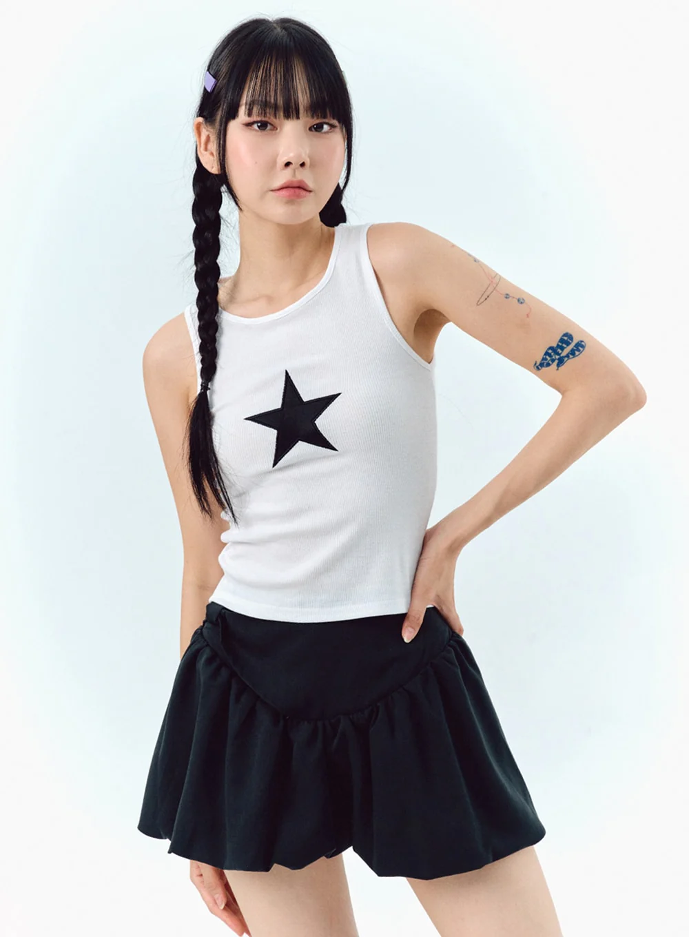 Star Graphic Tank Top IL328 - Image 6