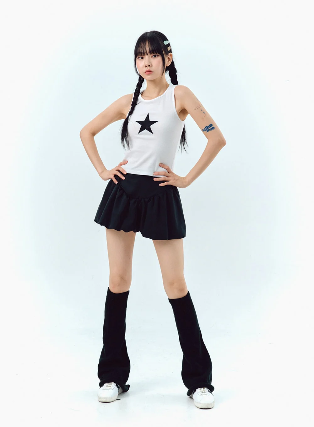 Star Graphic Tank Top IL328 - Image 7