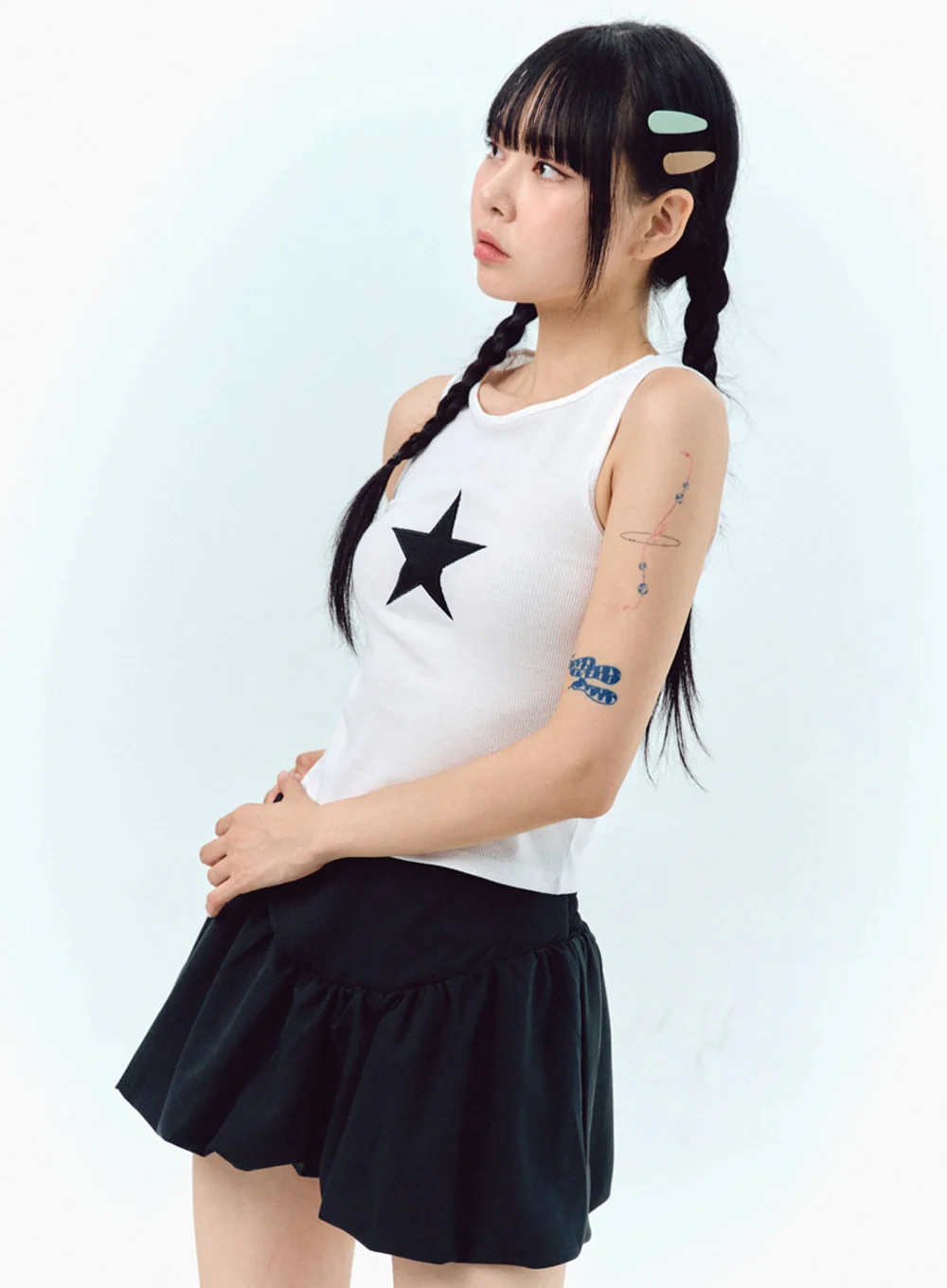 Star Graphic Tank Top IL328 - Image 9
