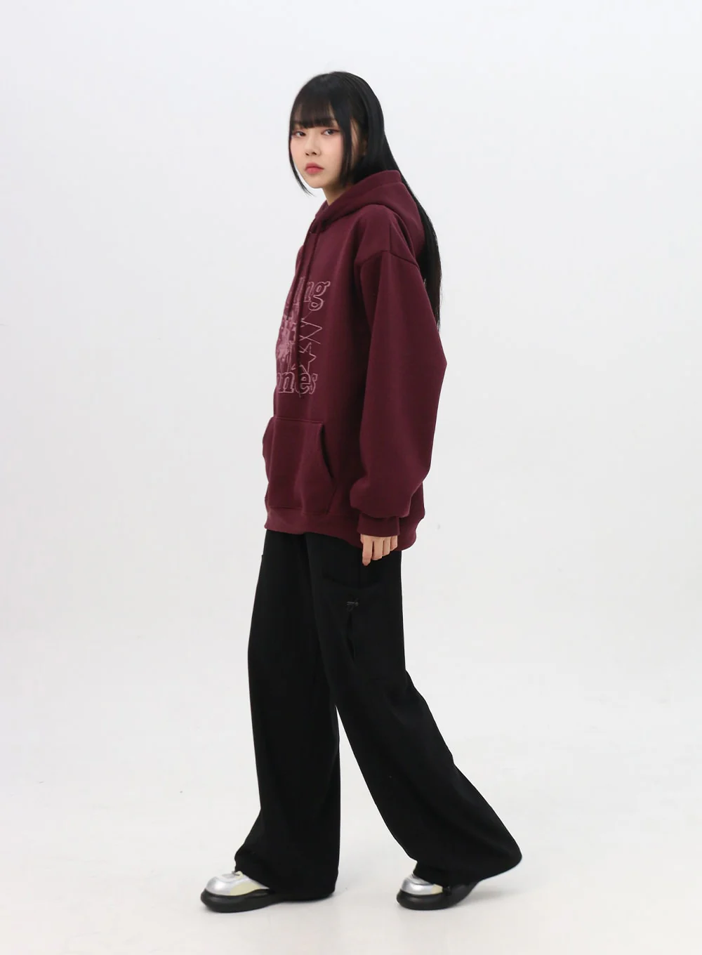 Straight Fit String Cargo Pants IN310 - Image 7