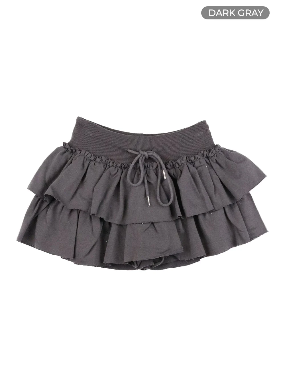 String Frill Mini Skort CA409 - Image 8