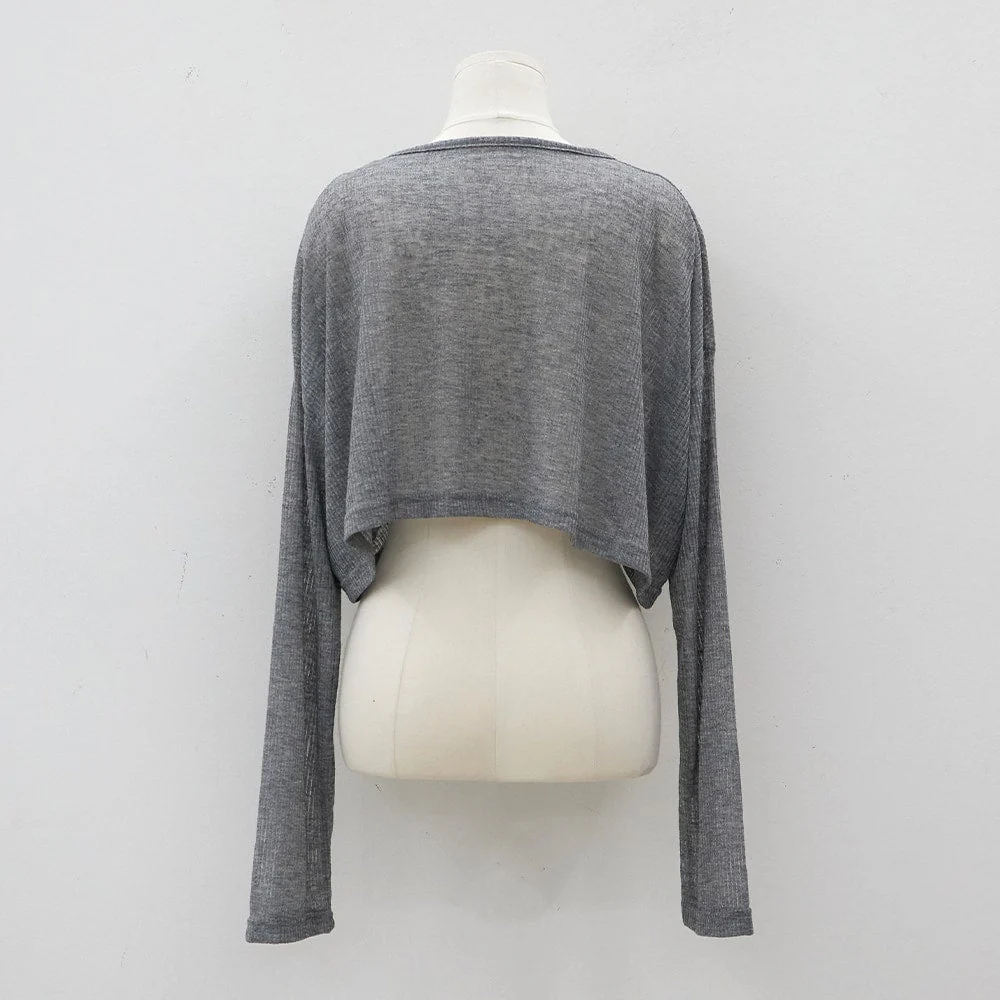 Summer Sheer Cropped Cardigan CJ07 - Image 11