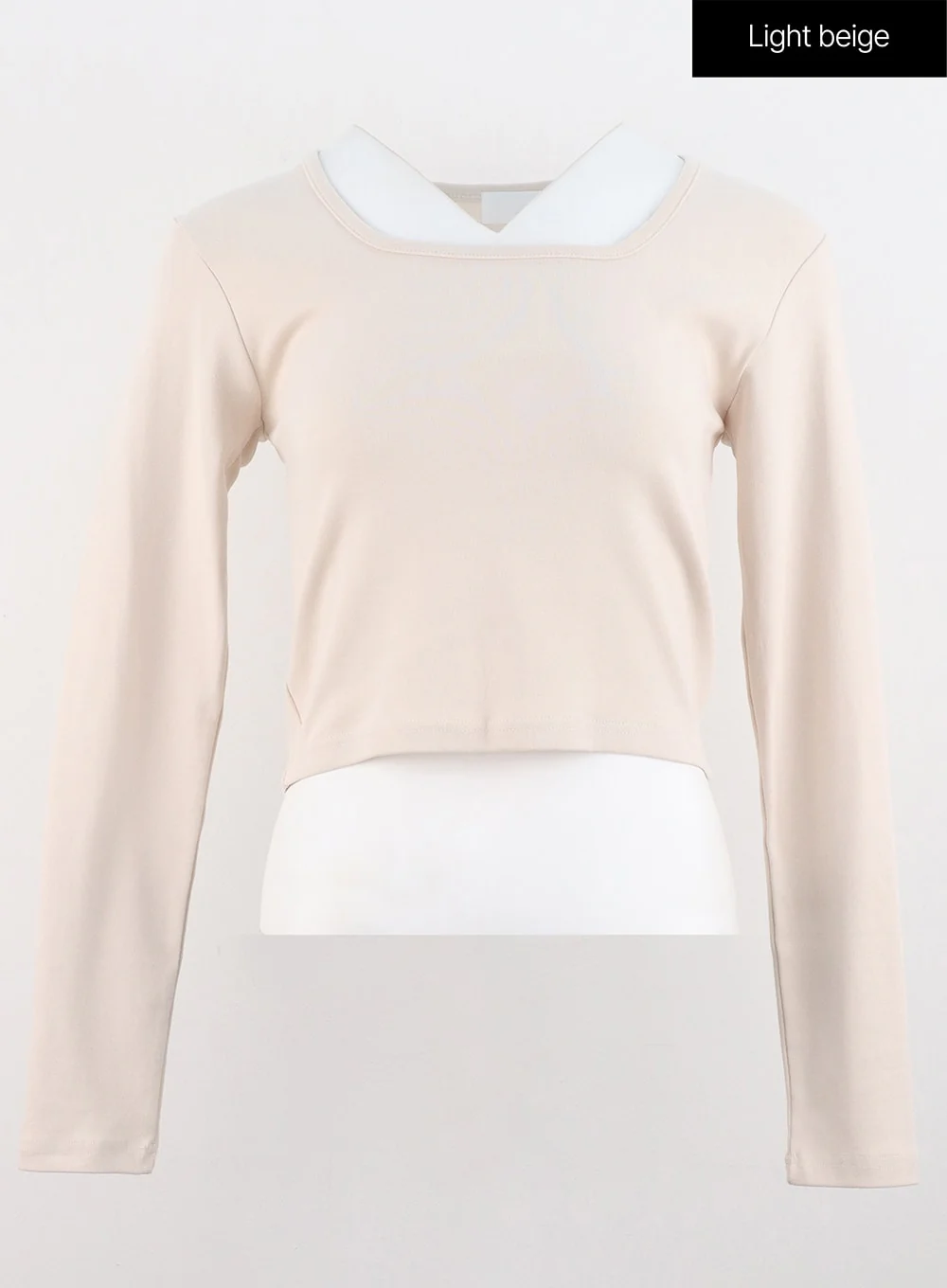 U-Neck Long Sleeve Top OS302 - Image 12