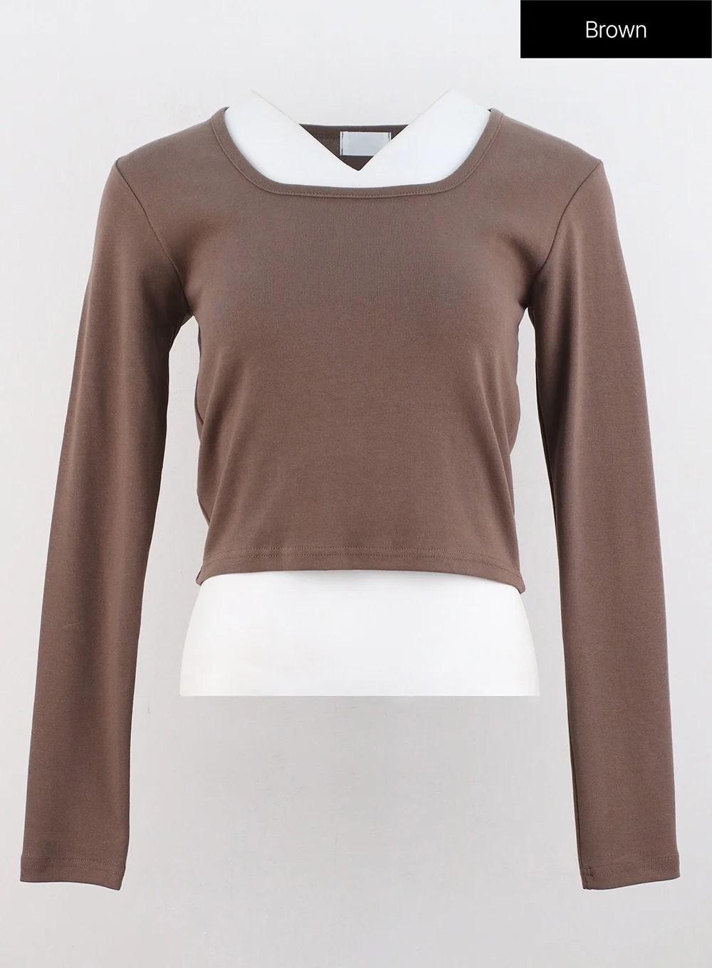 U-Neck Long Sleeve Top OS302 - Image 14