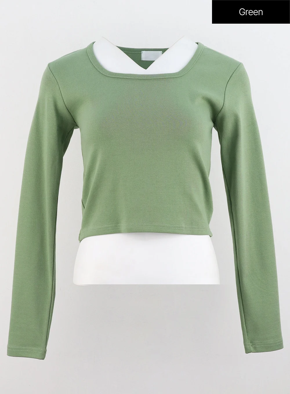 U-Neck Long Sleeve Top OS302 - Image 17
