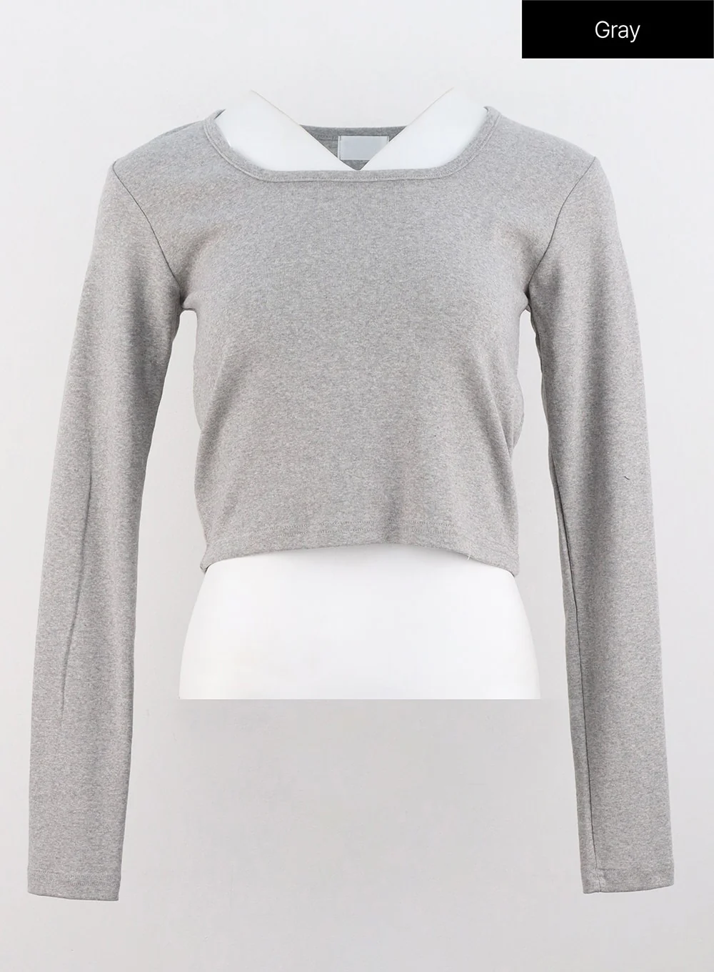 U-Neck Long Sleeve Top OS302 - Image 18