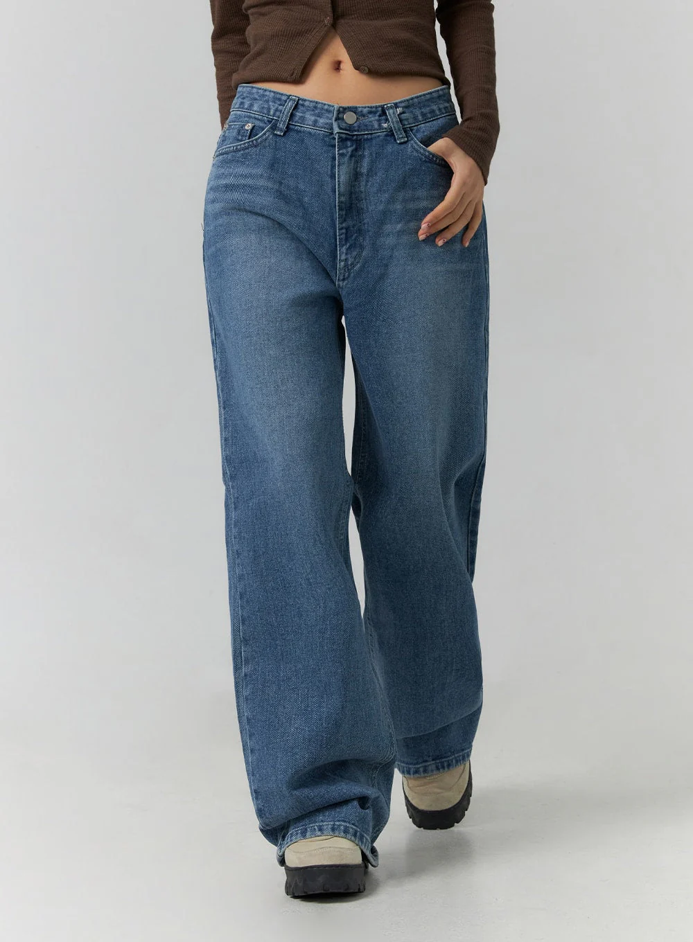 Wide Leg Jeans J12 - Image 4