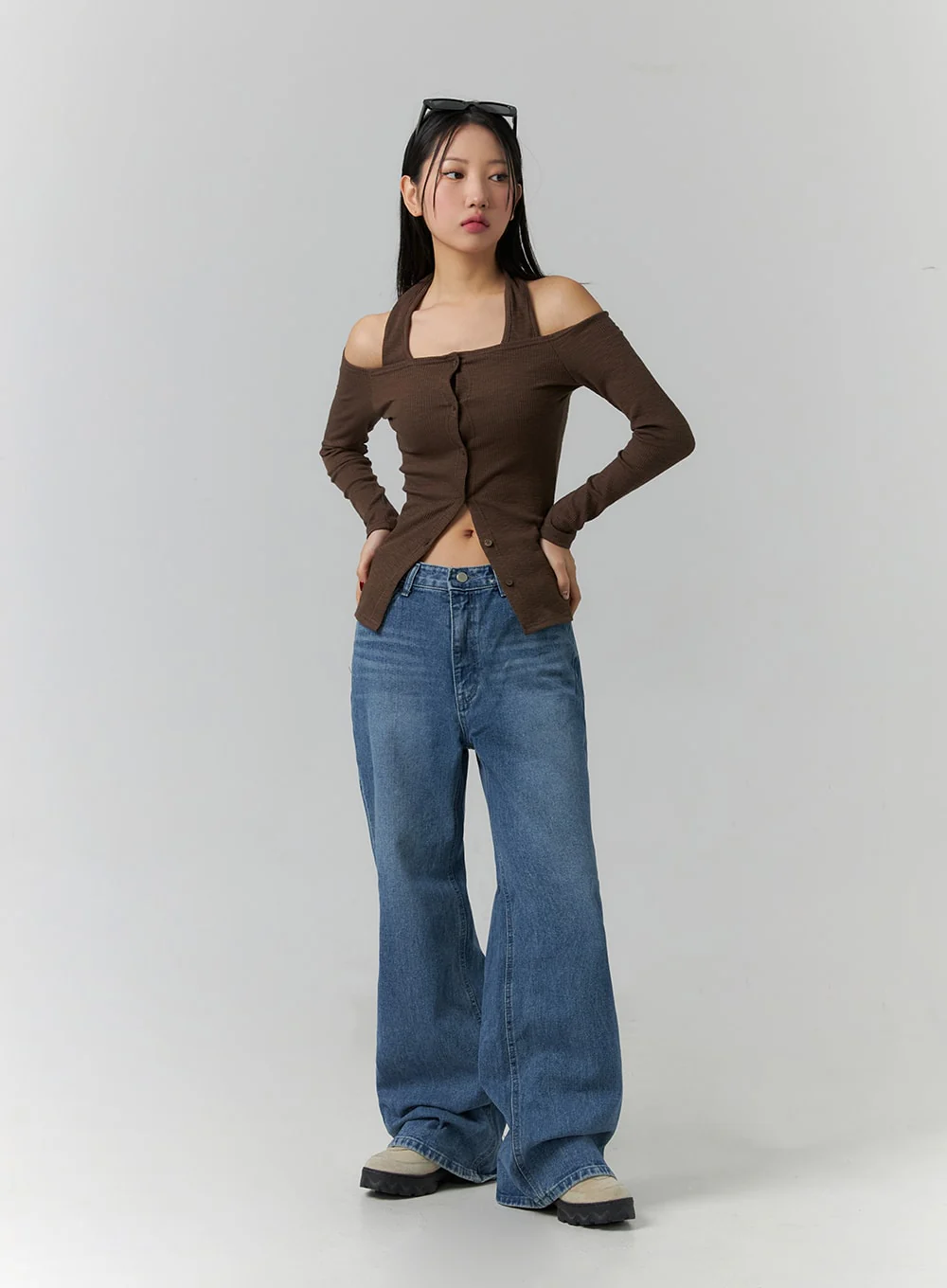 Wide Leg Jeans J12 - Image 7