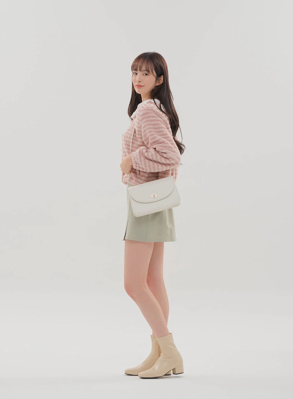 Wrap Style Mini Skirt BS-B11010502 - Image 3