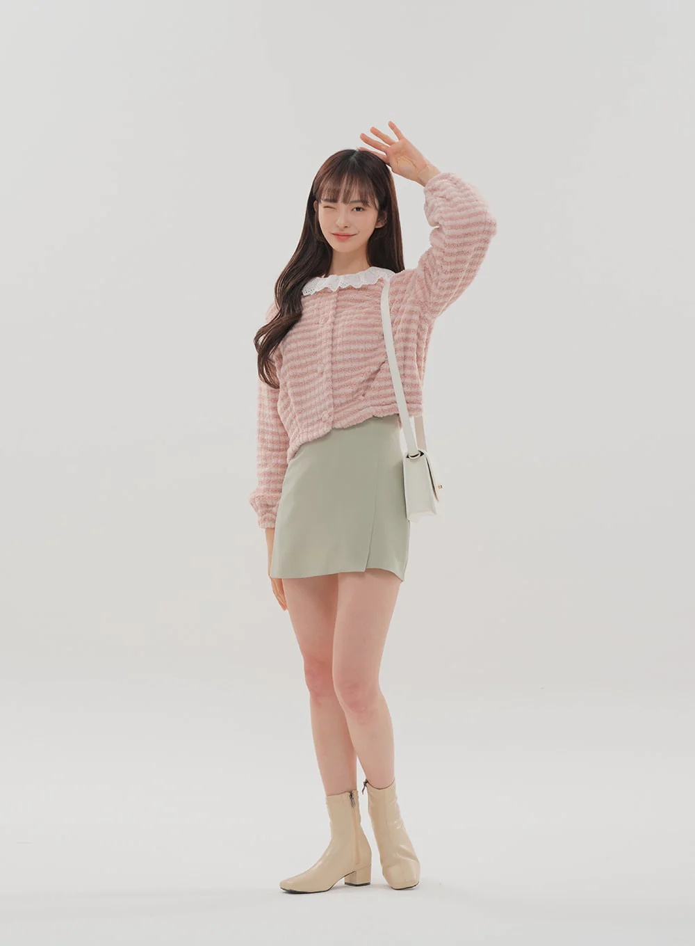 Wrap Style Mini Skirt BS-B11010502 - Image 6