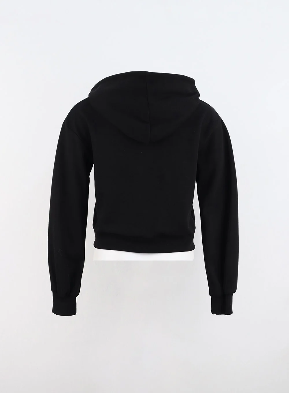 Zip-Up Graphic Crop Hoodie IN314 - Image 9